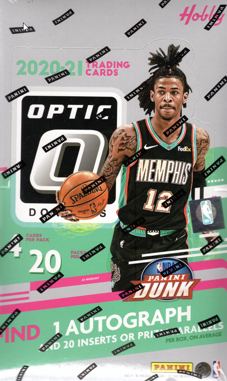 2020-2021 Panini Donruss Optic Basketball Hobby Box - 12 Box Case | NBA Trading Cards Collection for Collectors & Investors | Perfect for Card Shows, Auctions & Portfolio Diversification