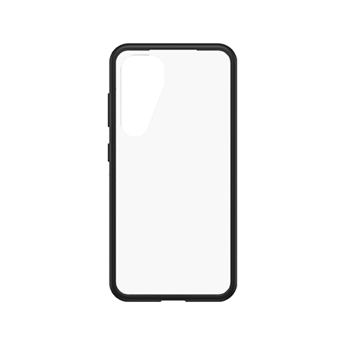 Otterbox React Series Samsung Galaxy S24 Phone Case - Black Crystal Clear Protective Cover | Slim Fit, Shockproof & Scratch Resistant | Perfect for Everyday Use, Outdoor Activities & Travel Protection