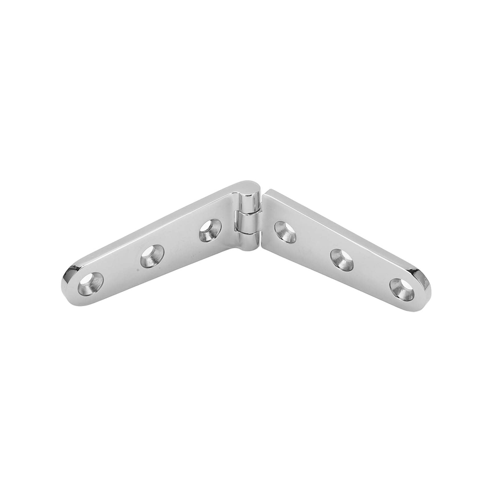 Heavy Duty 300 Degree Rotatable Stainless Steel Butt Hinge - High Accuracy Mirror Polished for Yacht Cabinets, Marine Furniture & Luxury Home Decor - Perfect for Cabinet Doors, Drawers & Storage Solutions