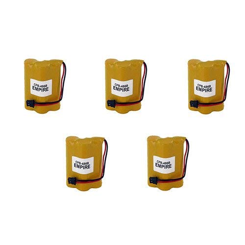 Empire Cordless Phone Batteries - 5 Pack Ni-CD 3.6V 900mAh Replacement Batteries for Sony SPP-H273 Cordless Phones | Ultra High Capacity | Perfect for Home & Office Communication Devices