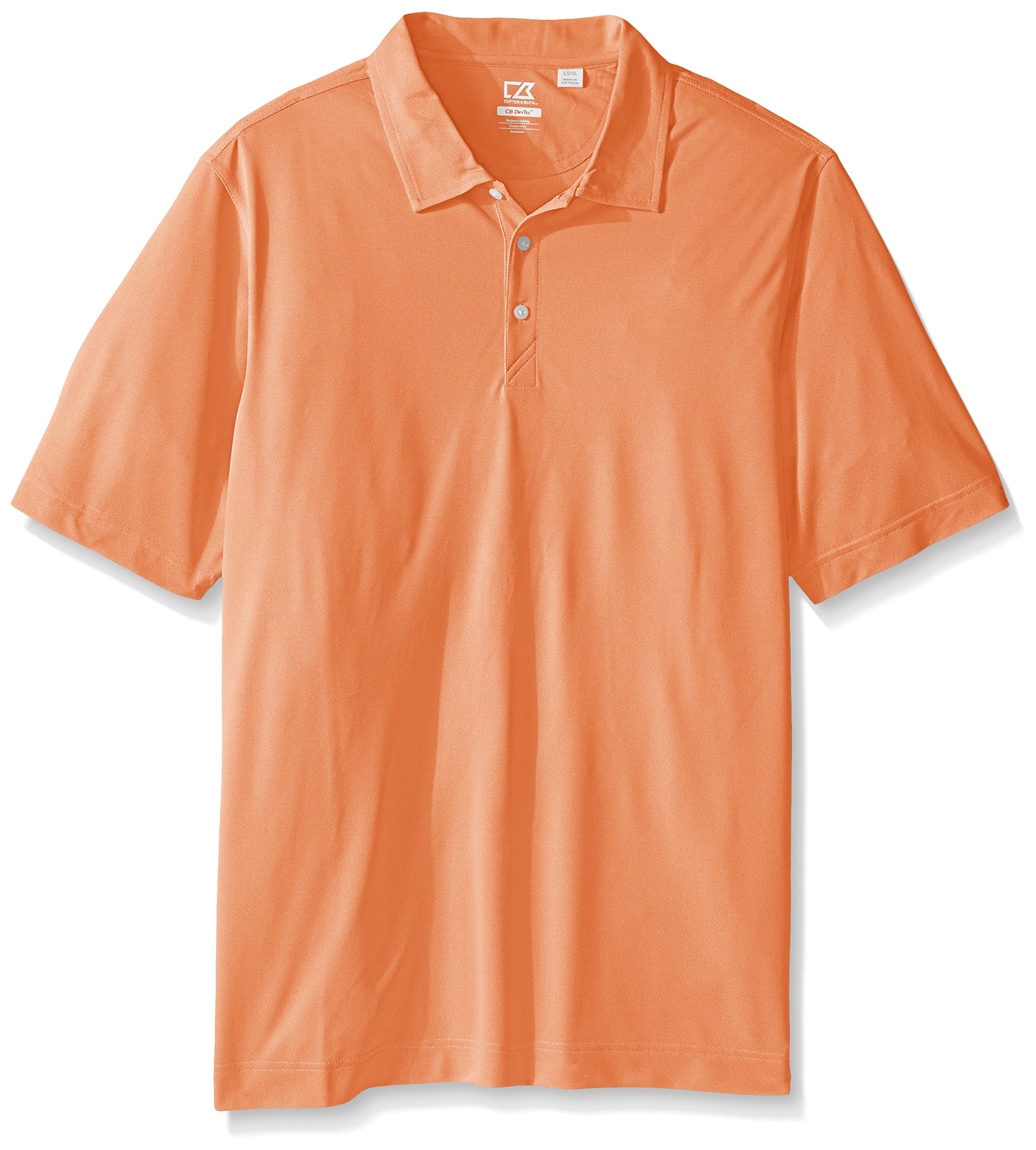 Cutter & Buck Men's Big & Tall CB DryTec Blaine Oxford Polo Shirt - Moisture Wicking, Breathable Fabric for Golf, Work & Casual Wear
