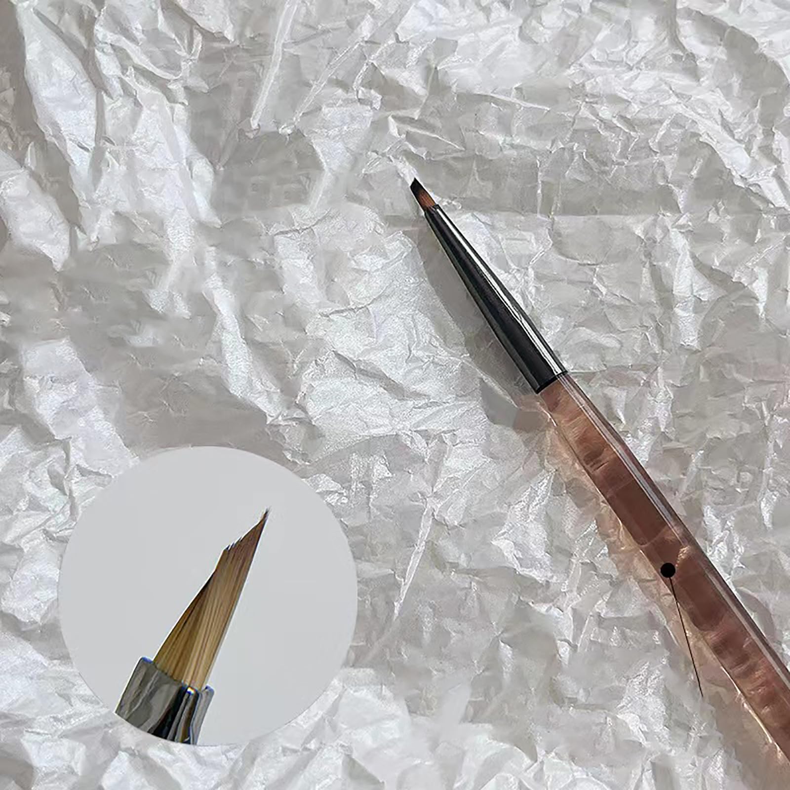 1PC Professional Nail Art Pen for Drawing Petals & Butterflies - Fine Tip Nail Design Brush for DIY Manicure, Perfect for Salon & Home Nail Art Decoration