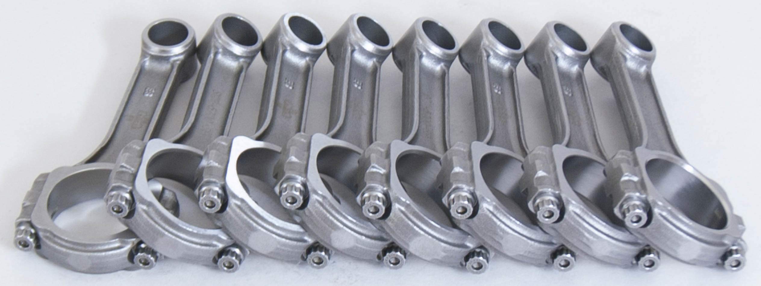 Eagle SIR5700SPLW Performance Connecting Rods for Chevy Small Block Engines - High-Strength Forged Steel, Small Journal - Perfect for Racing, Engine Rebuilds & Performance Upgrades