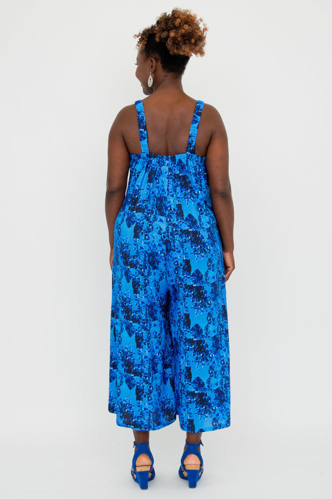 Joanna Jumpsuit - Women's Linen Bamboo Romper with Canopy Design | Perfect for Summer Outings, Beach Vacations & Casual Wear