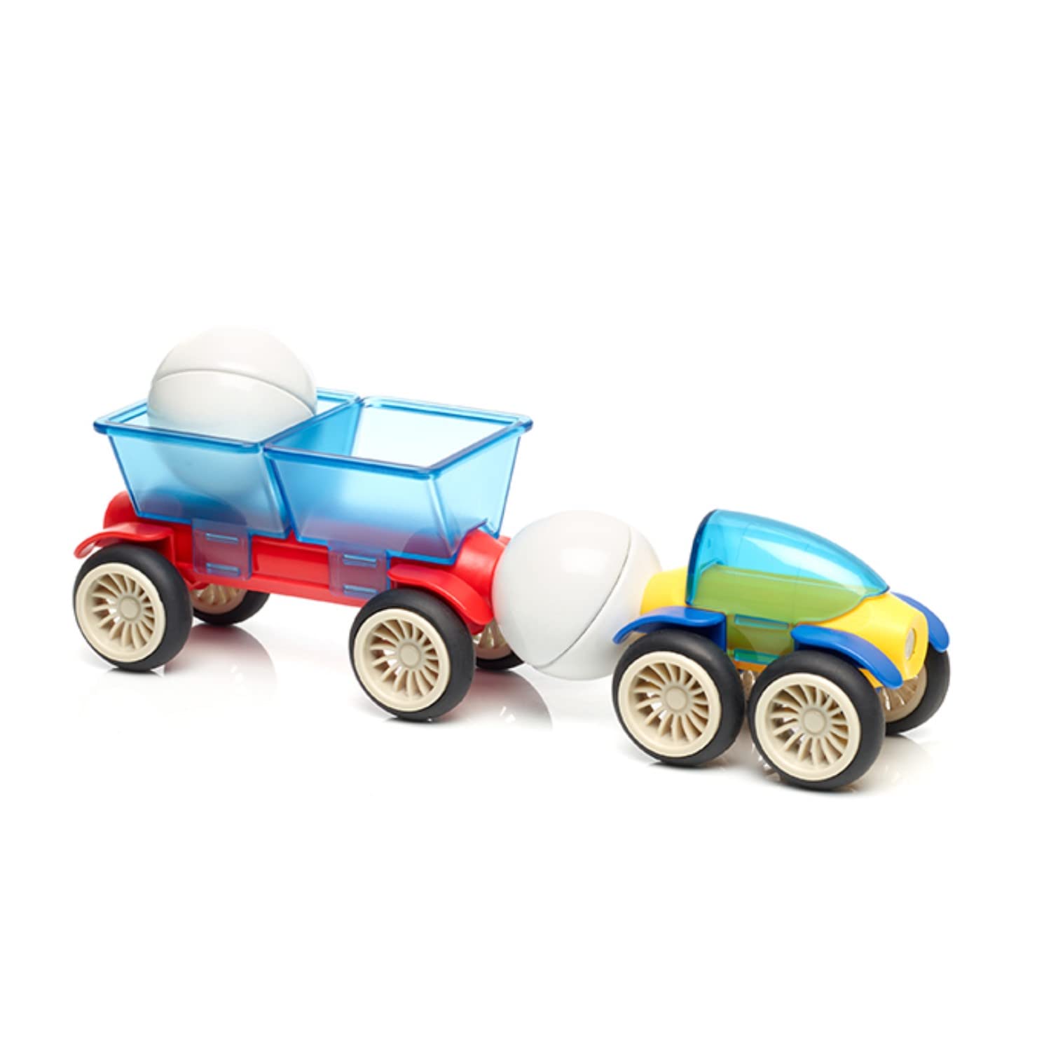 SmartMax Basic Stunt Set - Magnetic Building Toys for Kids STEM Learning | Creative Construction Play for Boys & Girls Ages 3+ | Perfect for Home, Classroom & Daycare Activities