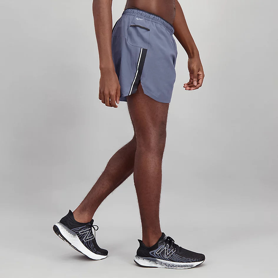 New Balance Men's 5-Inch Impact Running Shorts - Lightweight Quick-Dry Athletic Shorts for Running, Gym & Workout - Comfortable Stretch Fabric with Side Pockets