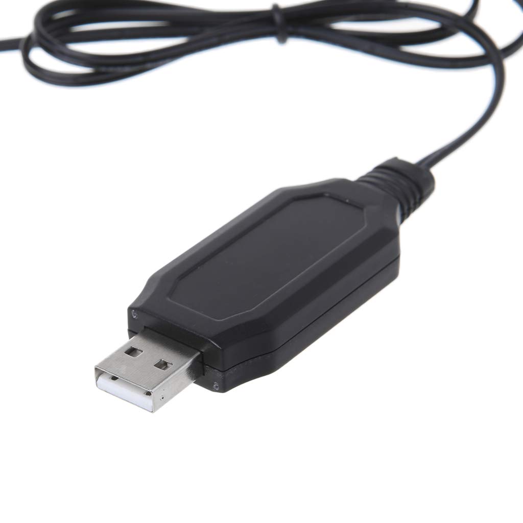Angwang RC Car USB to Glow Plug Charging Cable - Glow Plug Starter Igniter Battery Charger Adapter for RC Cars - Perfect for Remote Control Car Enthusiasts & Hobbyists