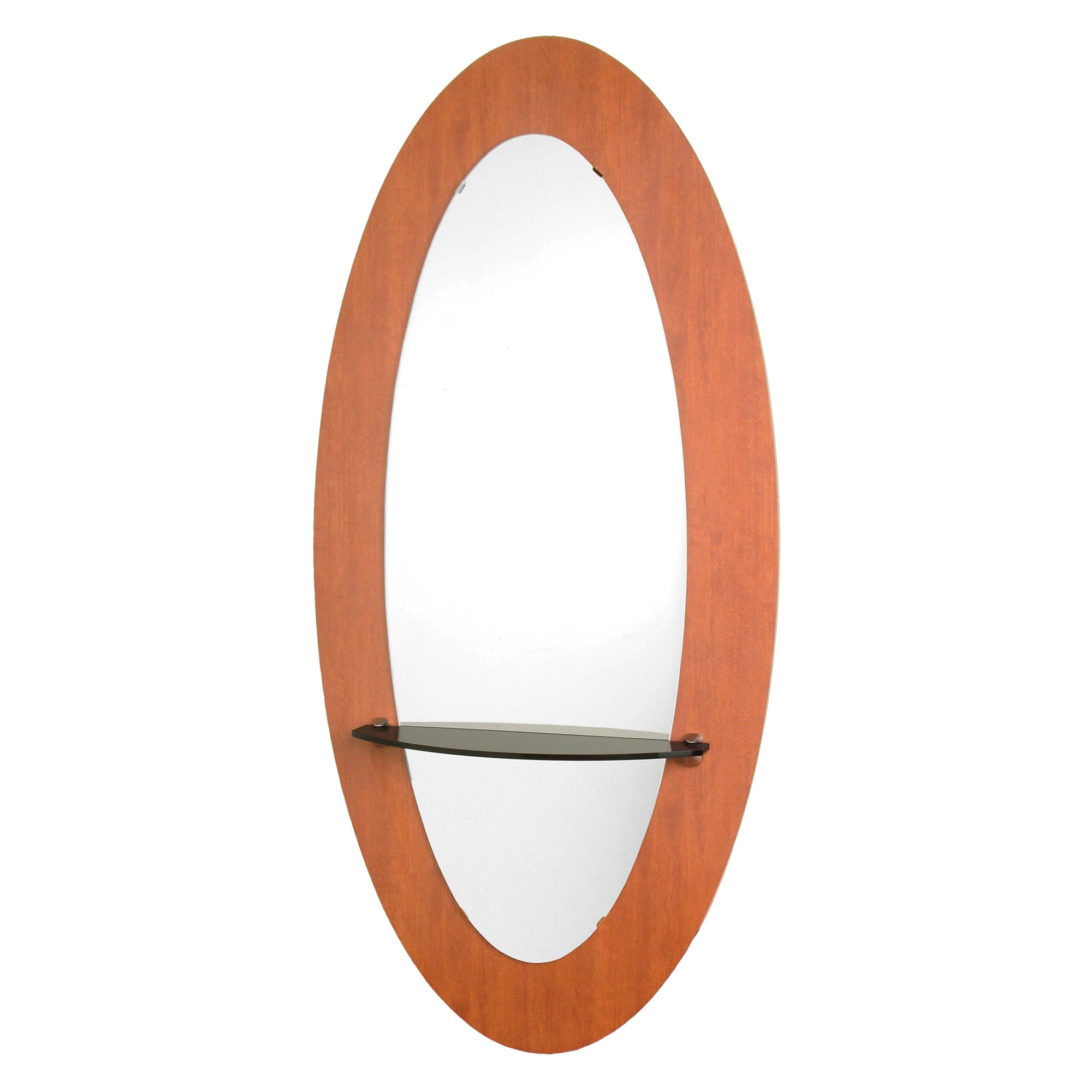 Stylish Kayla Wall Mounted Mirror - Modern Frameless Bathroom Vanity Mirror with LED Lights for Makeup & Shaving - Perfect for Home, Bedroom, and Bathroom Decor