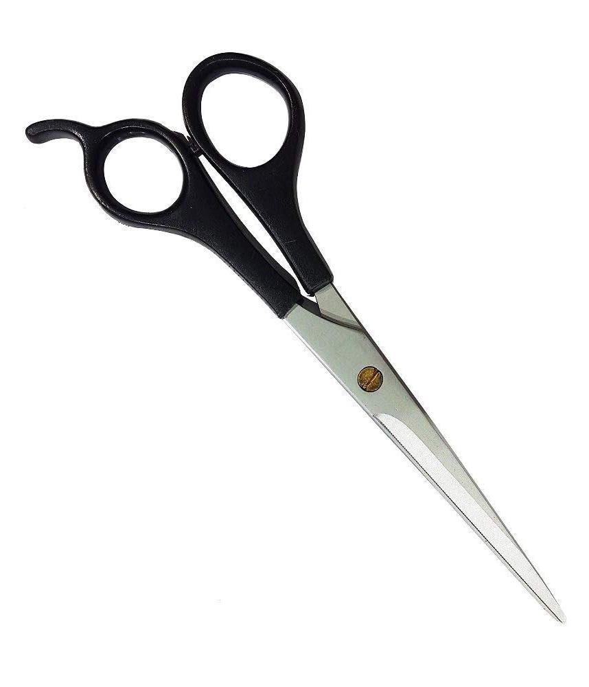 Professional Hair Cutting Scissors 6.5 Inch - Salon & Barber Grade Shears for Men & Women with Ergonomic Black Handle (Pack of 2) - Perfect for Styling, Trimming & Home Haircuts