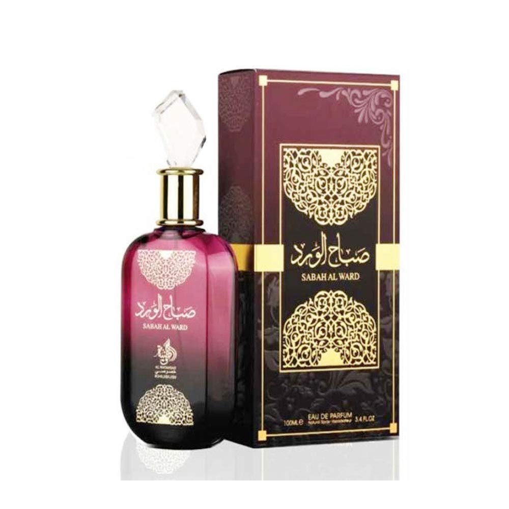 Al Wataniah Sabah A Ward EDP Perfume Spray 100ml - Floral & Woody Fragrance for Women - Perfect for Daily Wear, Office & Special Occasions