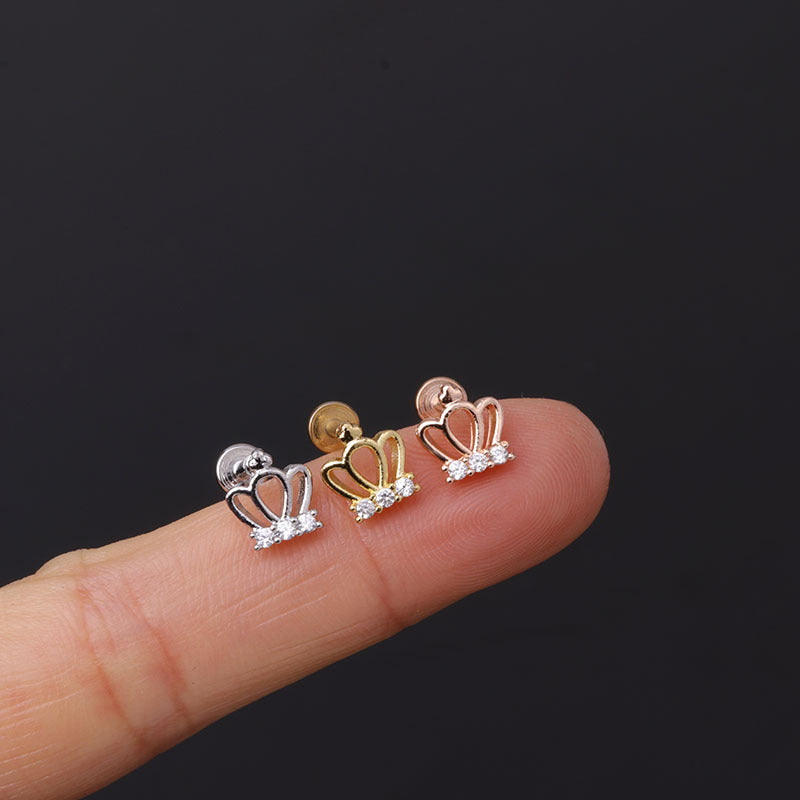 16G Evil Eye Infinity Helix Tragus Piercing Jewelry - Stainless Steel Cartilage Earrings for Women & Men | Perfect for Daily Wear, Parties & Gifts