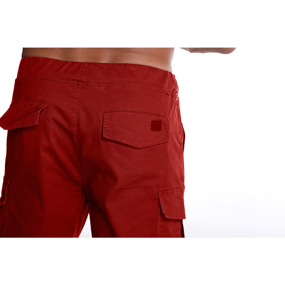 Men's Casual Jogger Pants with Drawstring & Cargo Pockets - Comfortable Sweatpants for Gym, Running, Training & Outdoor Activities
