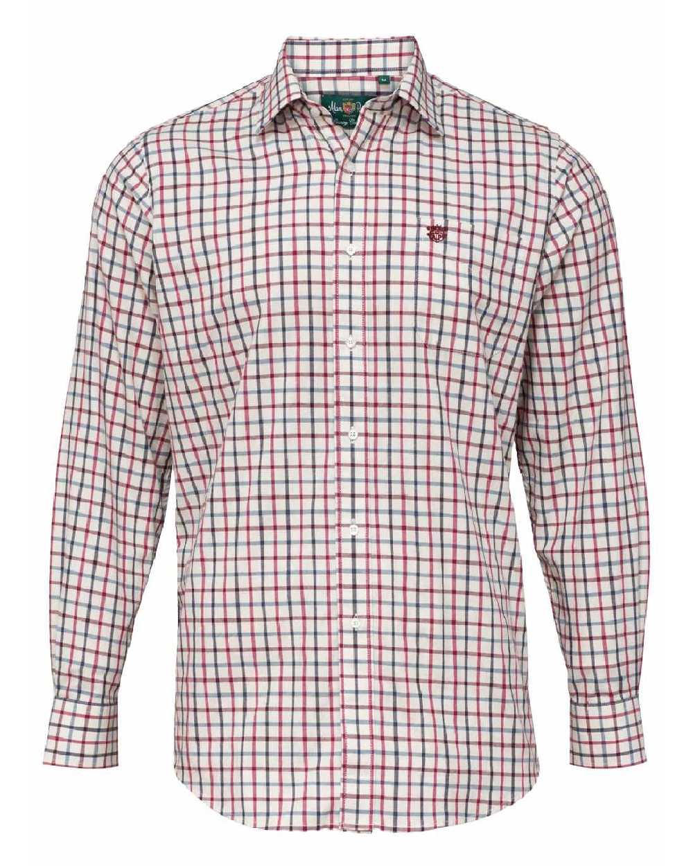 Alan Paine Ilkley Men's Casual Shirt - Classic Checkered Button Down for Outdoor & Office Wear
