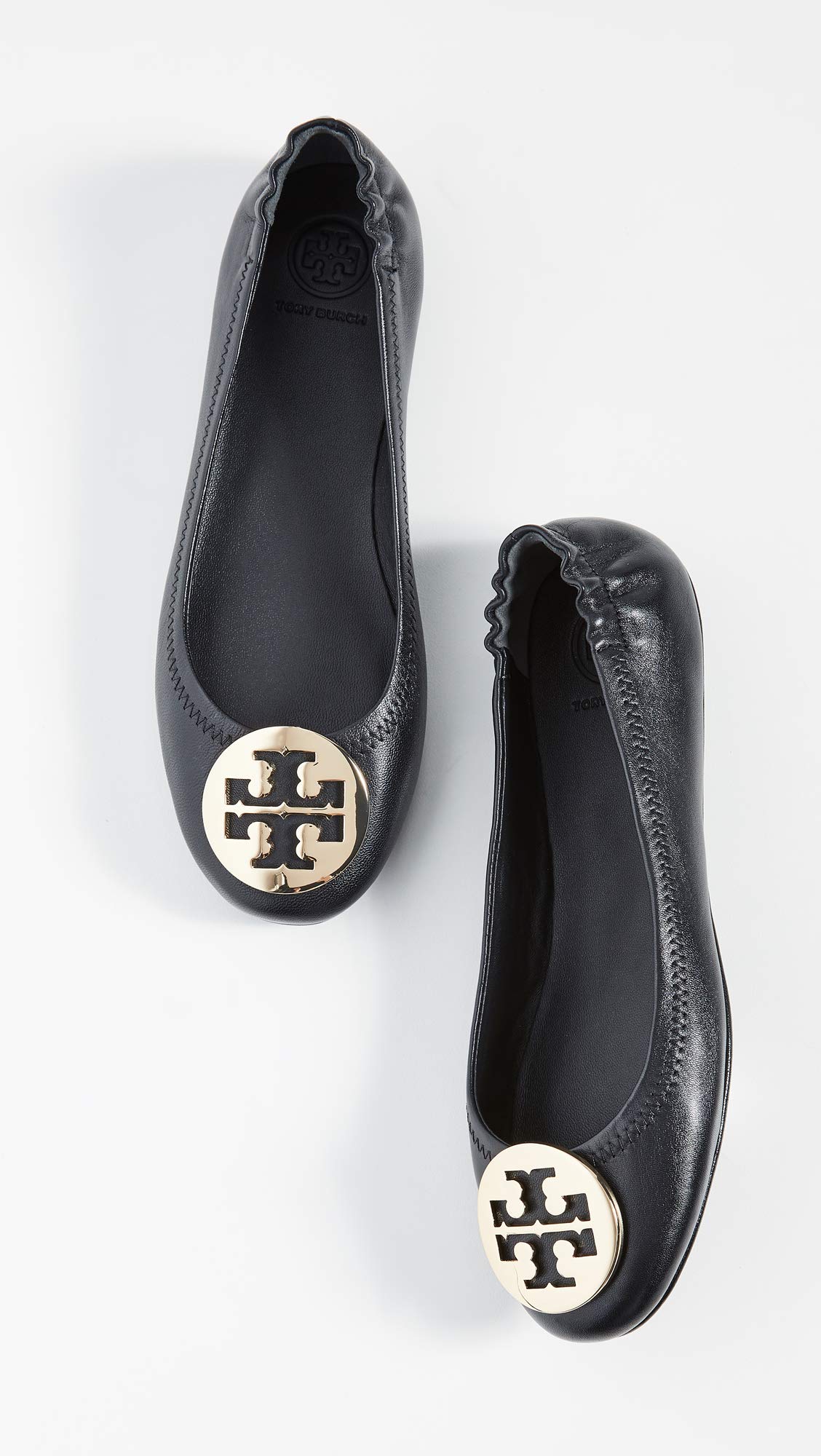 Tory Burch Women's Minnie Travel Ballet Flats - Comfortable & Lightweight Slip-On Shoes for Walking, Travel, Work & Everyday Wear