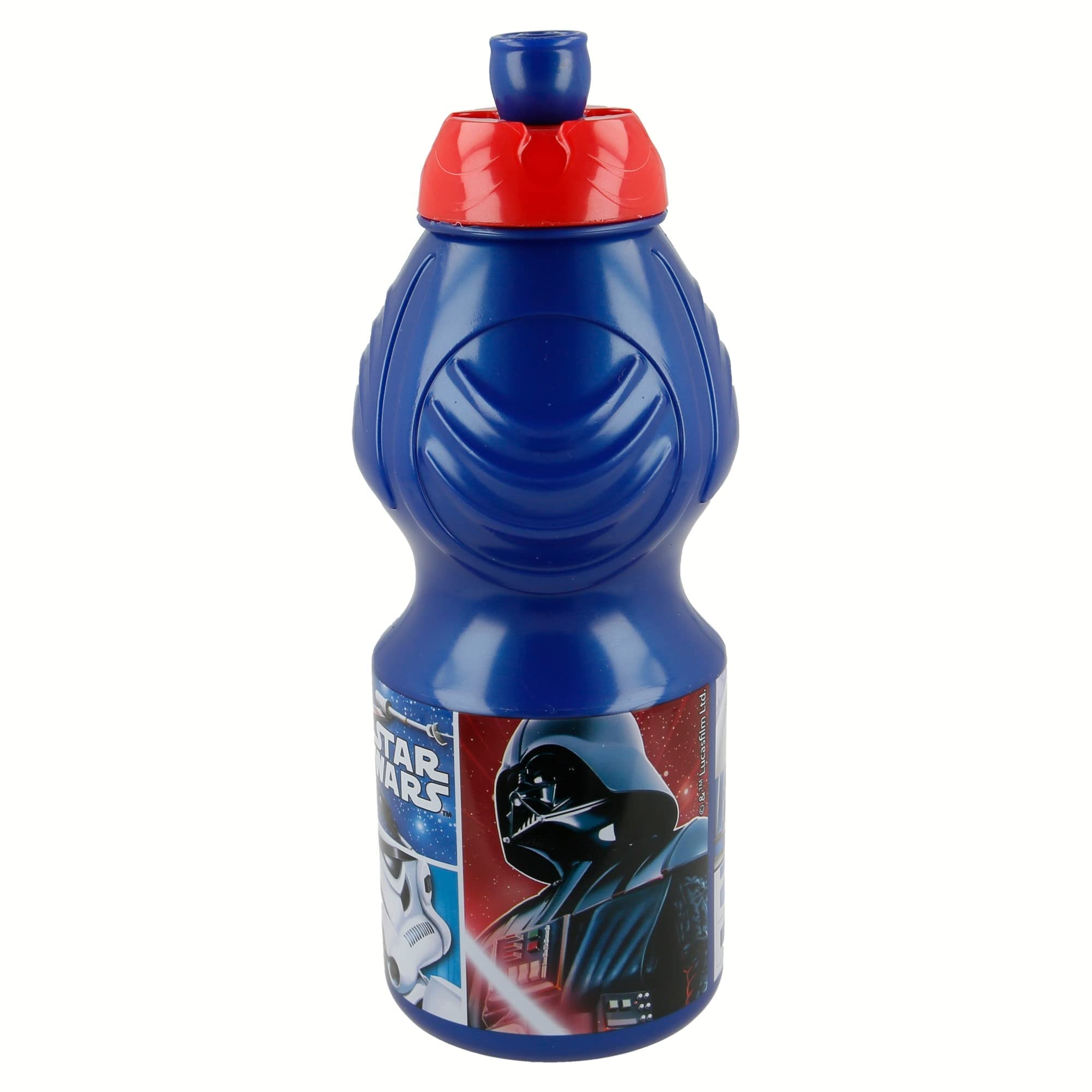 Star Wars Themed Sports Water Bottle 400ml | BPA-Free Plastic | Lightweight & Durable | Perfect for Gym, Hiking & School | Official Merchandise (Store 82432)
