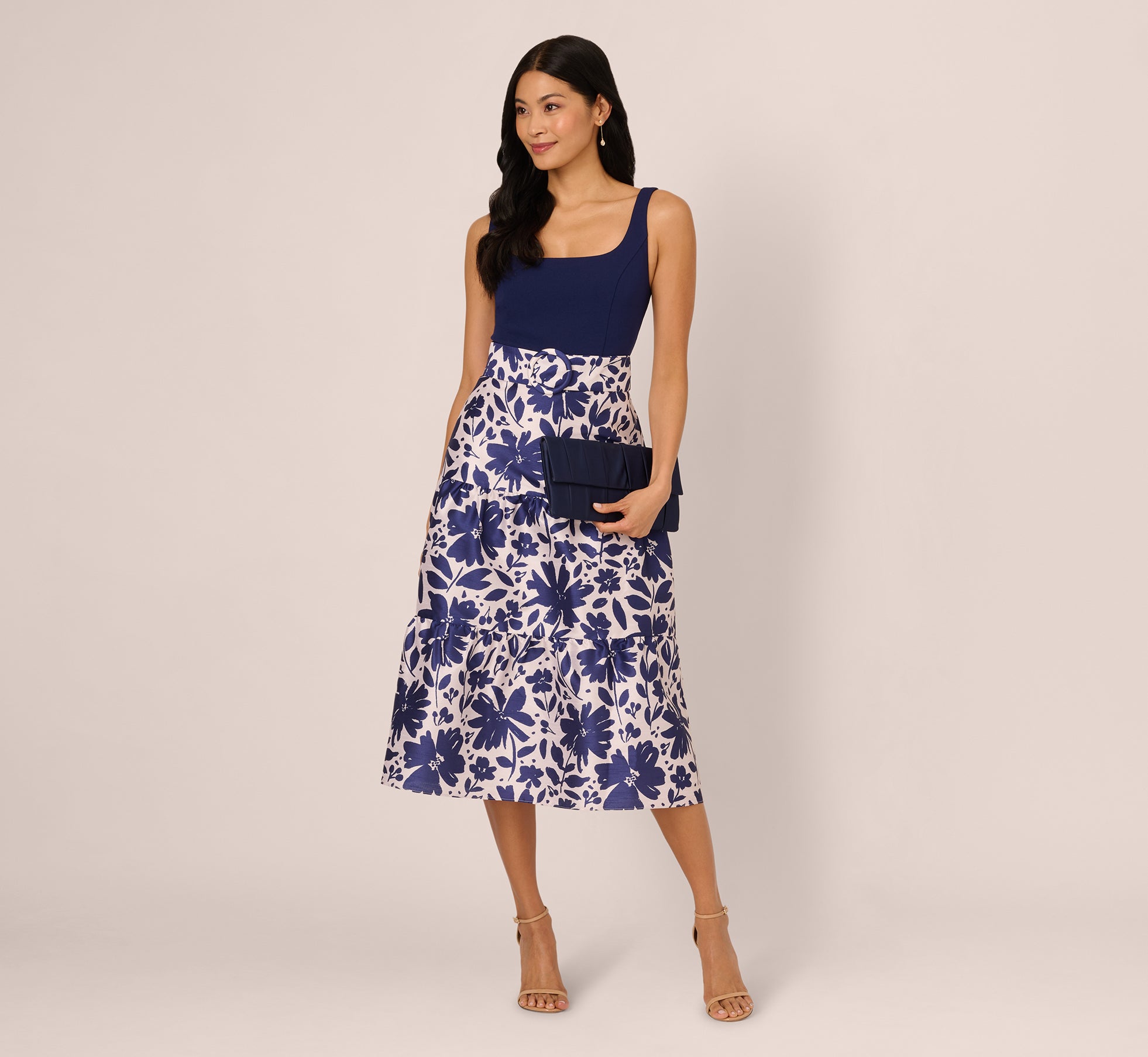 Navy/Ivory