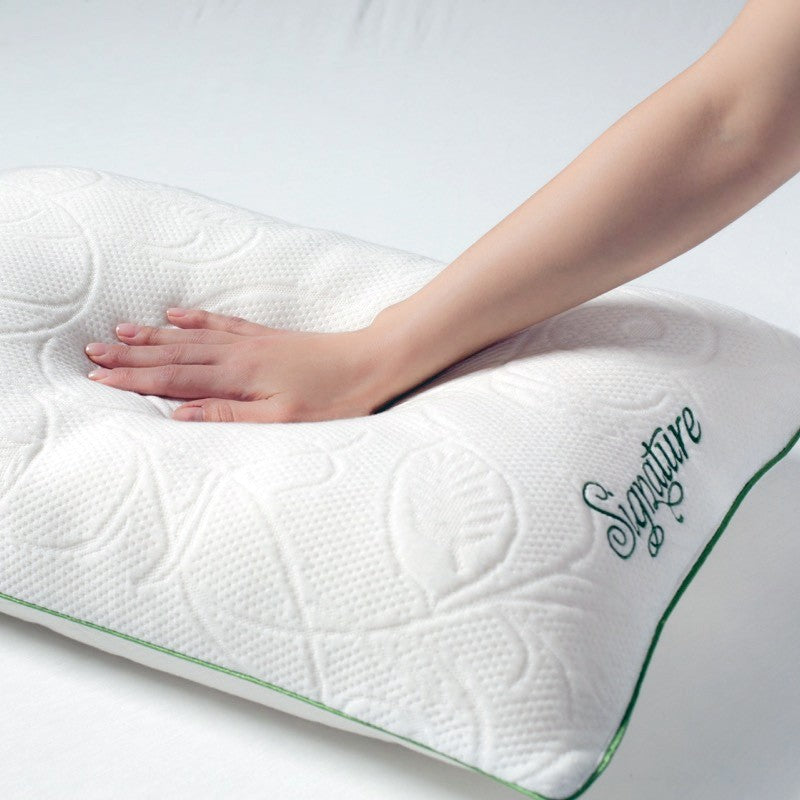 Protect A Bed Naturals Cooling Memory Foam Pillow for Side Sleepers & Hot Sleepers - Breathable & Supportive Bed Pillow for Better Sleep