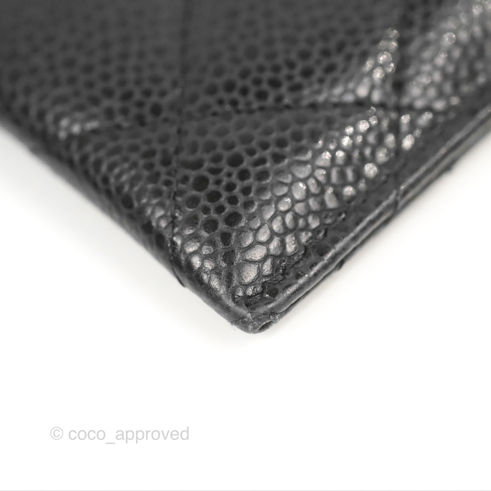 Chanel Classic Flat Card Holder in Black Caviar Leather with Gold Hardware - Perfect for Everyday Use & Luxury Gift Giving