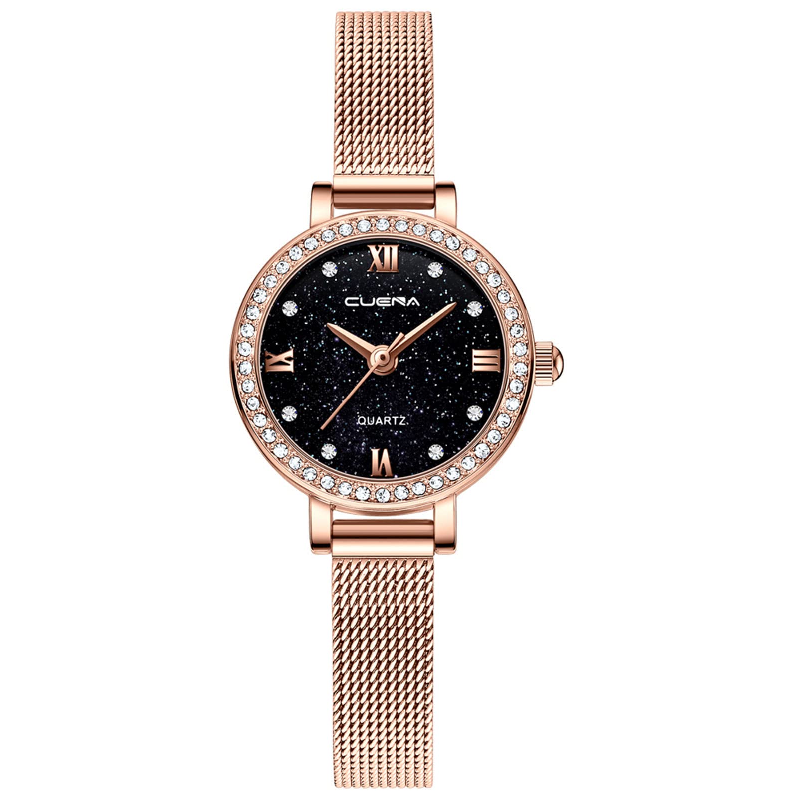 Waterproof Mesh Belt Business Watch with Calendar - Stylish Sports Watch for Women - Perfect for Office, Gym & Outdoor Activities