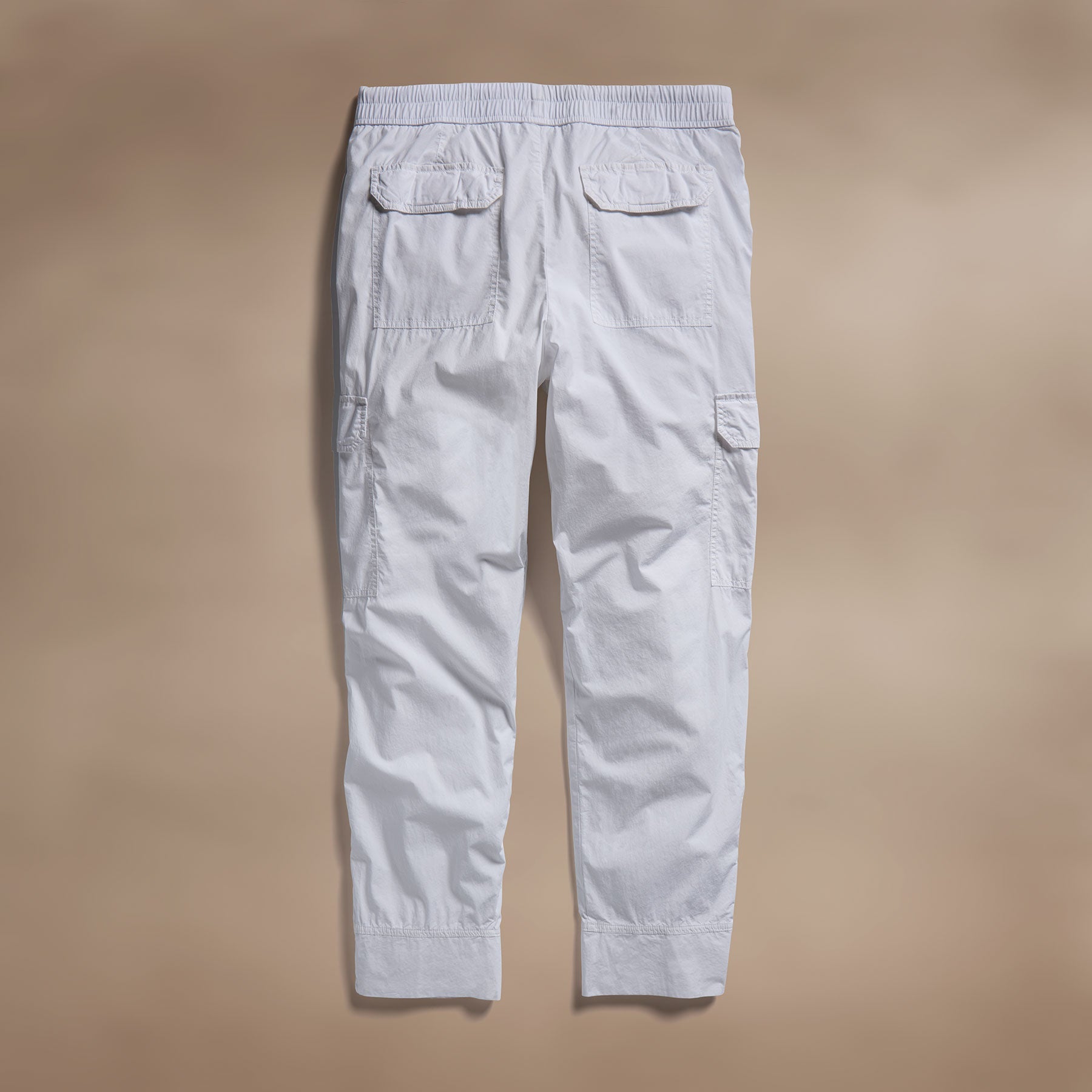 Premium White Parachute Poplin Cargo Pants - Durable & Stylish Outdoor Adventure Pants for Hiking, Camping & Travel