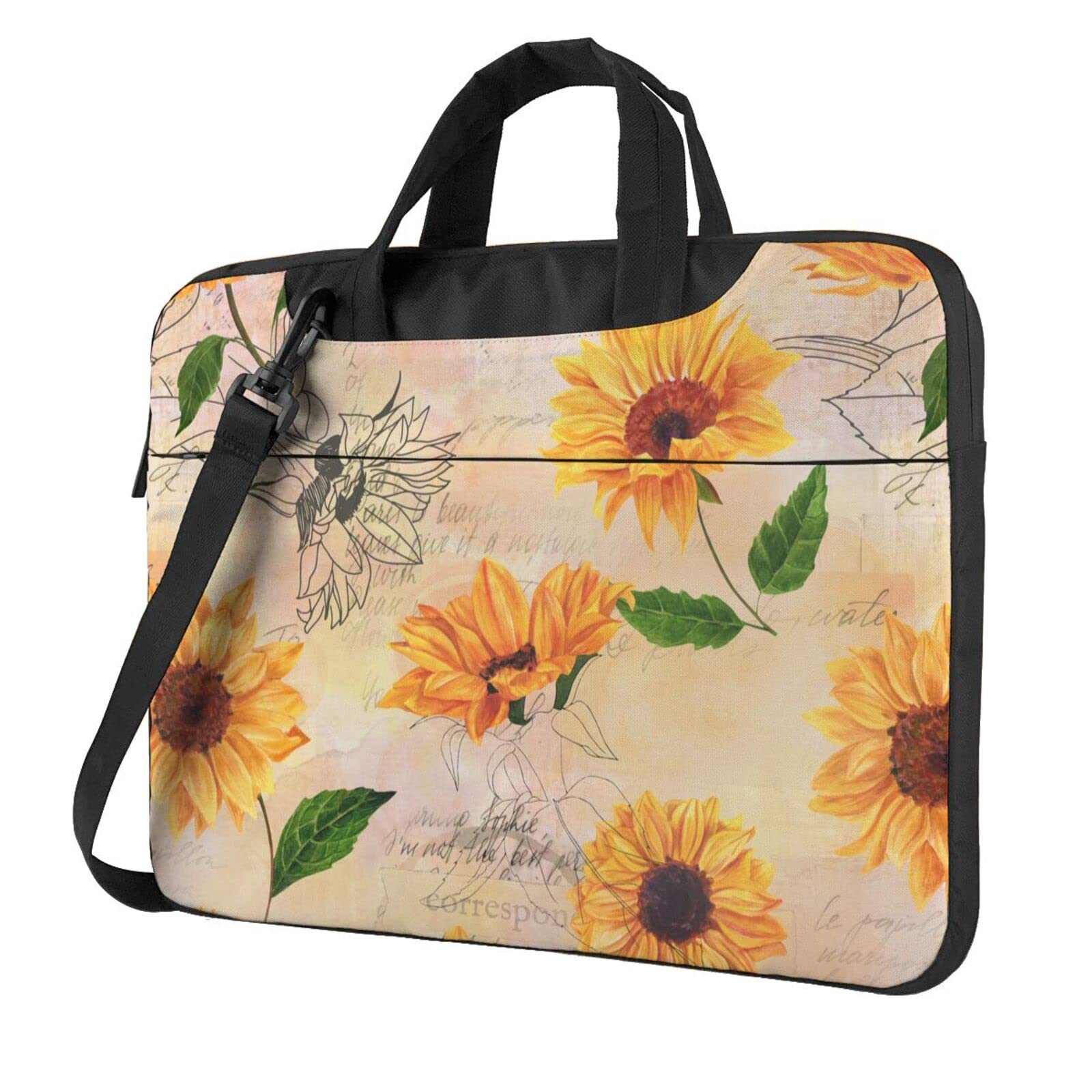 Stylish Unisex Laptop Bag for 13/14/15.6 Inch Devices - Durable Shoulder Messenger Briefcase with Tablet Sleeve, Perfect for Work, School & Travel