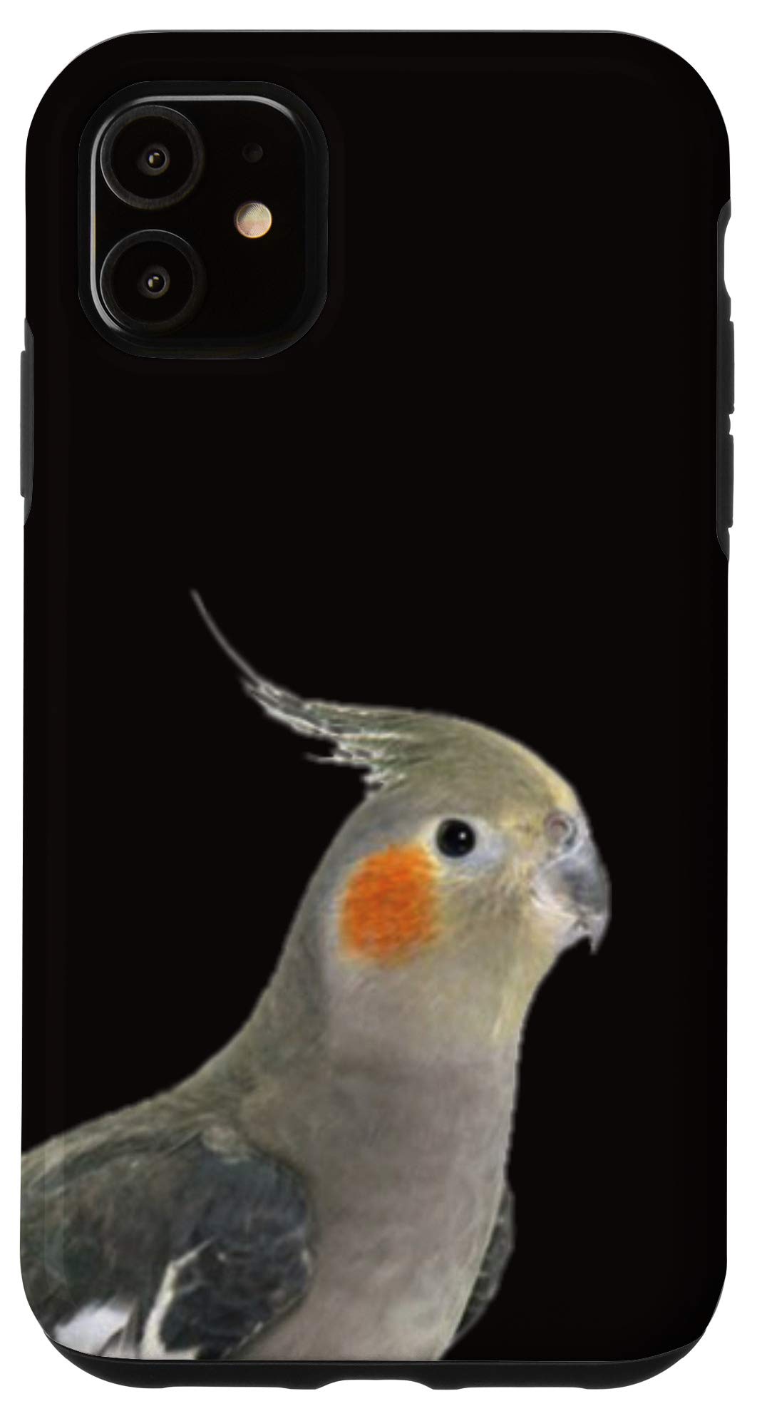 iPhone 11 Case - Shockproof Grey Cockatiel Parrot Design Phone Cover for Protection | Perfect Gift for Bird Lovers, Ideal for Daily Use & Outdoor Activities