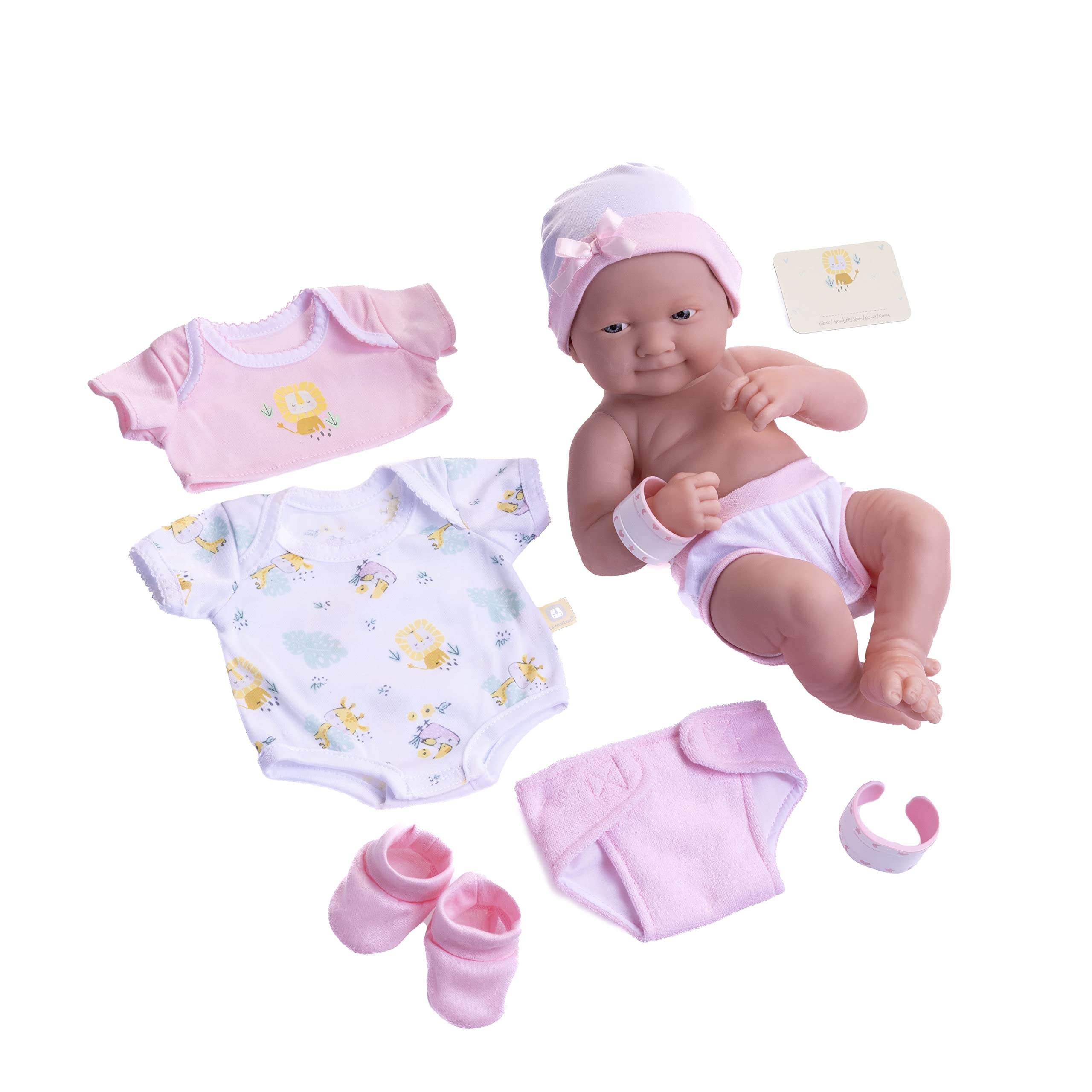8-Piece Layette Baby Doll Gift Set - JC Toys La Newborn Nursery 14