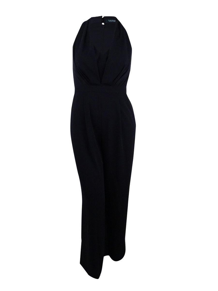 Lauren by Ralph Lauren Women's Wide Leg Jumpsuit - Casual Chic One-Piece Romper for Work, Travel & Date Night | Plus Size & Petite Options Available