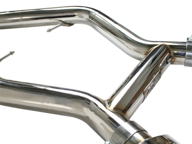 aFe MACHForce XP Stainless Steel 304 Cat-Back Exhaust System for 2007-2009 BMW 335i (E90/E92) 3.0L Twin-Turbo - Performance Upgrade for Enhanced Sound & Power - Perfect for Street Racing & Car Enthusiasts