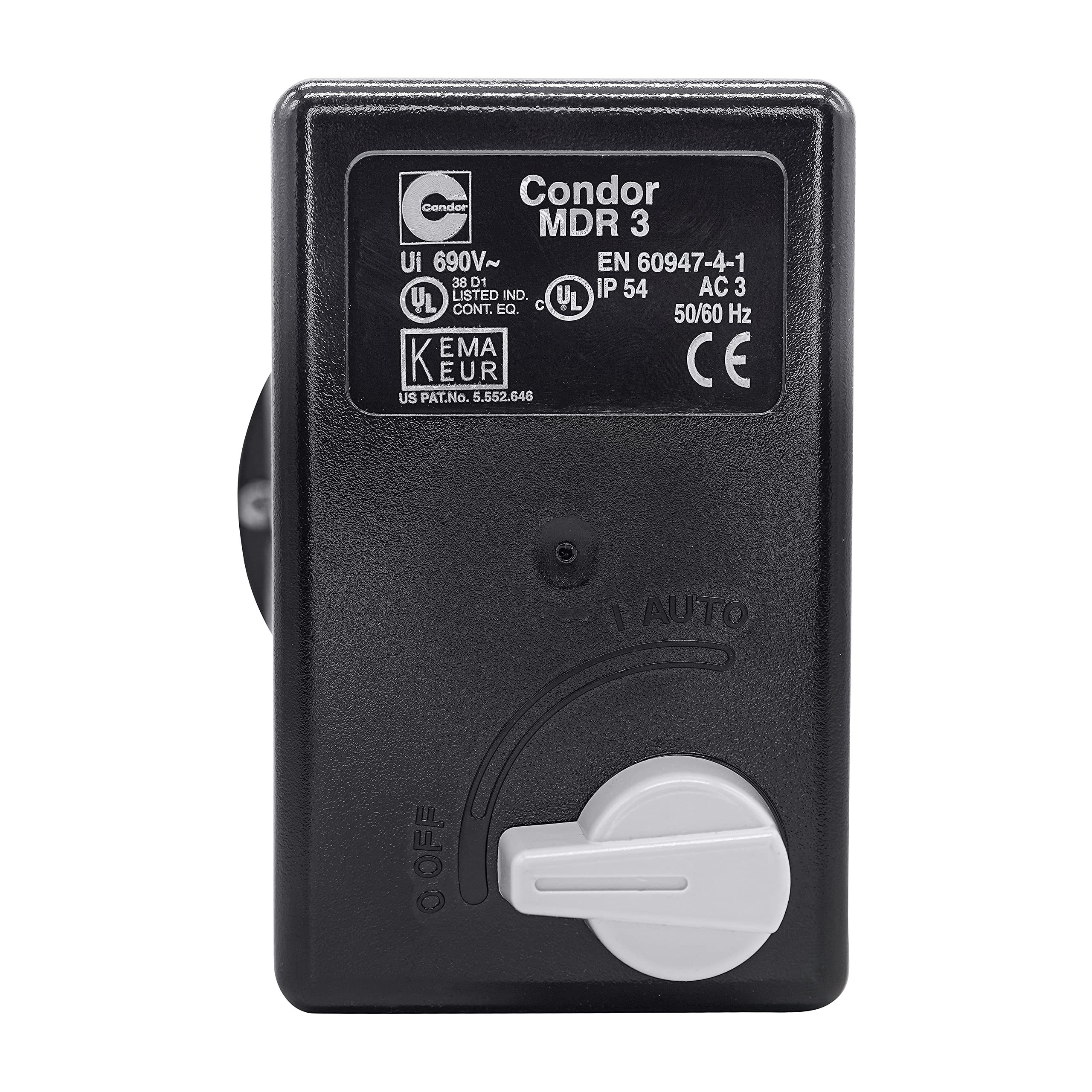 Condor 31LC3EFX MAGPS3PH10A16A Pressure Switch 145-175 PSI - Heavy Duty Industrial Air Compressor Pump Control for HVAC, Pneumatic Tools & Water Systems