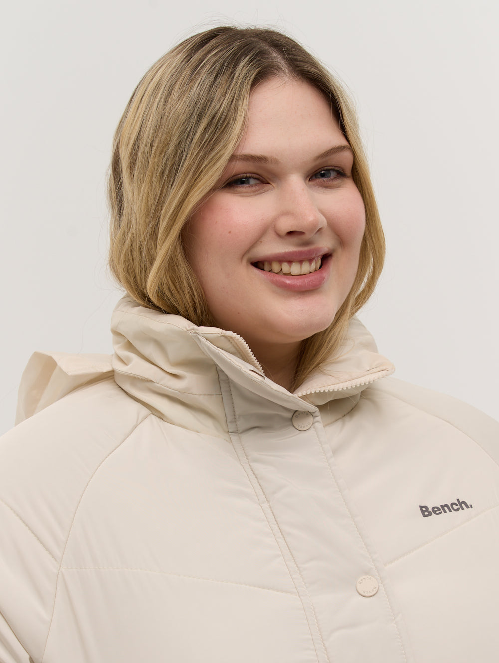 Tianae Quilted Midi Parka Jacket for Women - Lightweight Winter Coat with Hood, Water-Resistant Outerwear - Perfect for Casual Outings, Commuting & Cold Weather Fashion