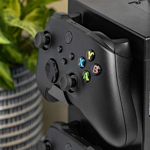 Numskull Official Batman Gaming Storage Stand – Holds 10 Games/DVDs, 4 Controllers & Headset – Durable Compact Organizer – Licensed DC Comics Merchandise – Perfect for Gamers & Collectors