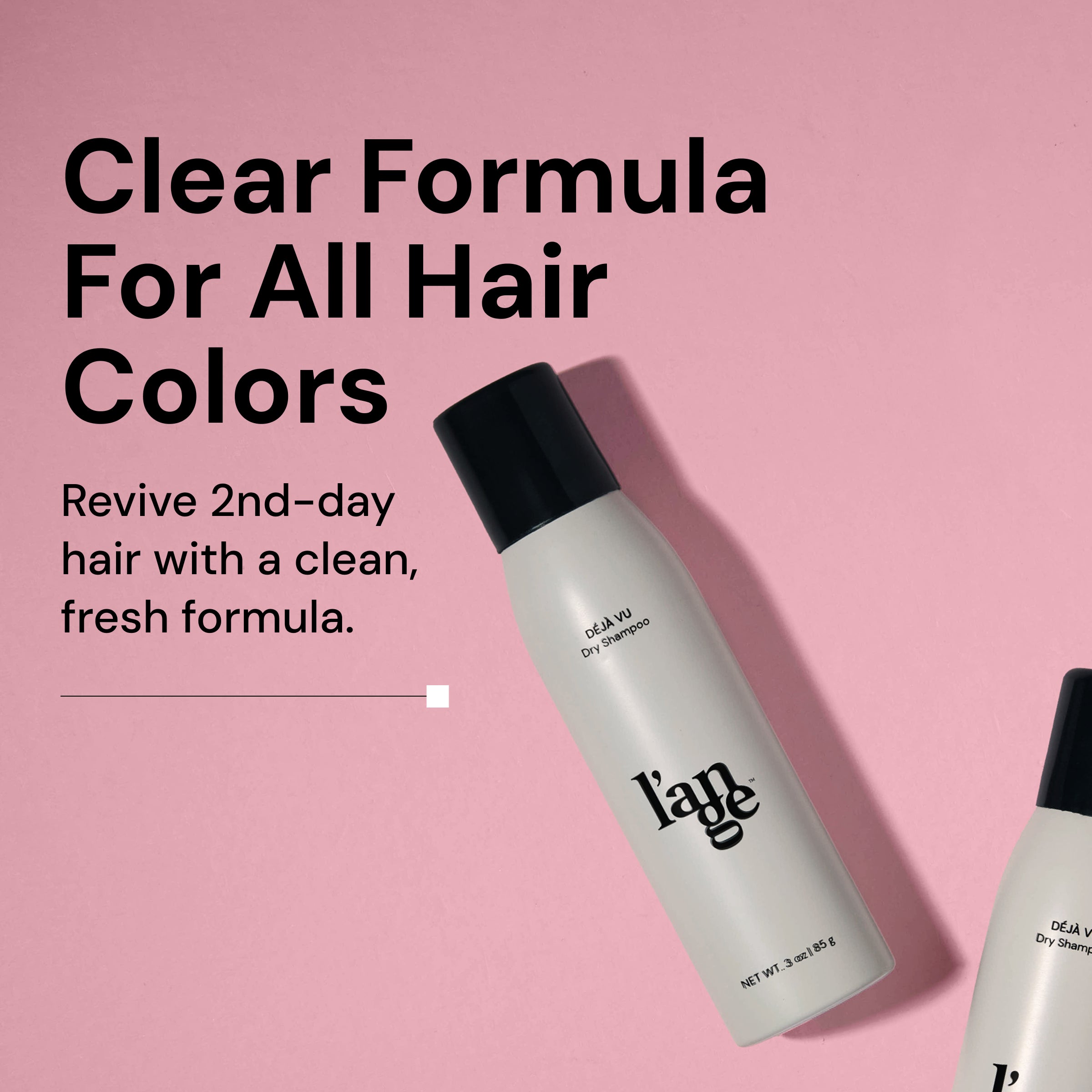 Deja Vu Dry Shampoo for Oily Hair - Volumizing & Refreshing Spray - Quick Hair Care Solution for Busy Mornings, Travel & Post-Workout Refresh
