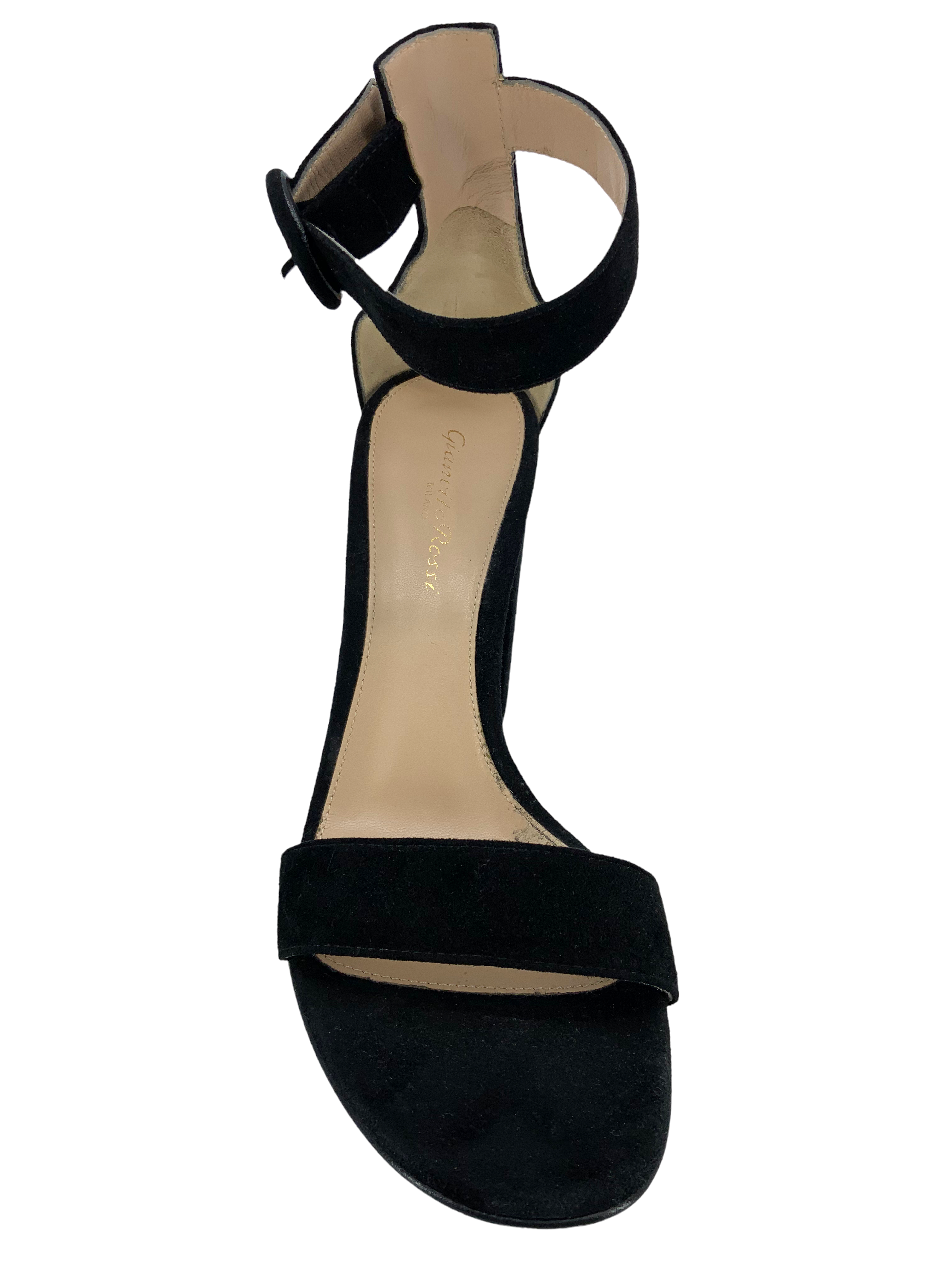 Gianvito Rossi Versilia 100 Suede Sandals for Women - Size 8 (US) | Luxury High Heel Open-Toe Summer Sandals | Perfect for Weddings, Parties & Evening Events