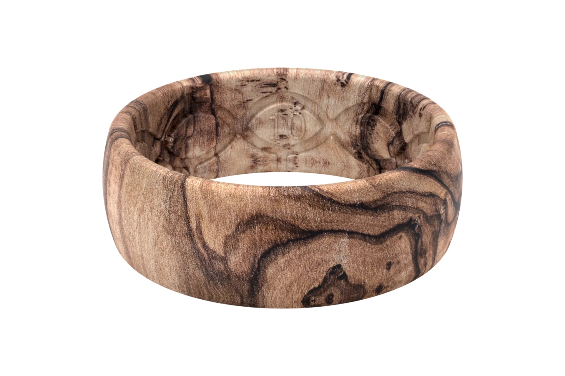 Original Nomad Men's Groove Ring - Stainless Steel Wedding Band for Men, Unique Textured Design, Comfort Fit - Perfect for Everyday Wear, Anniversary Gifts & Outdoor Adventures