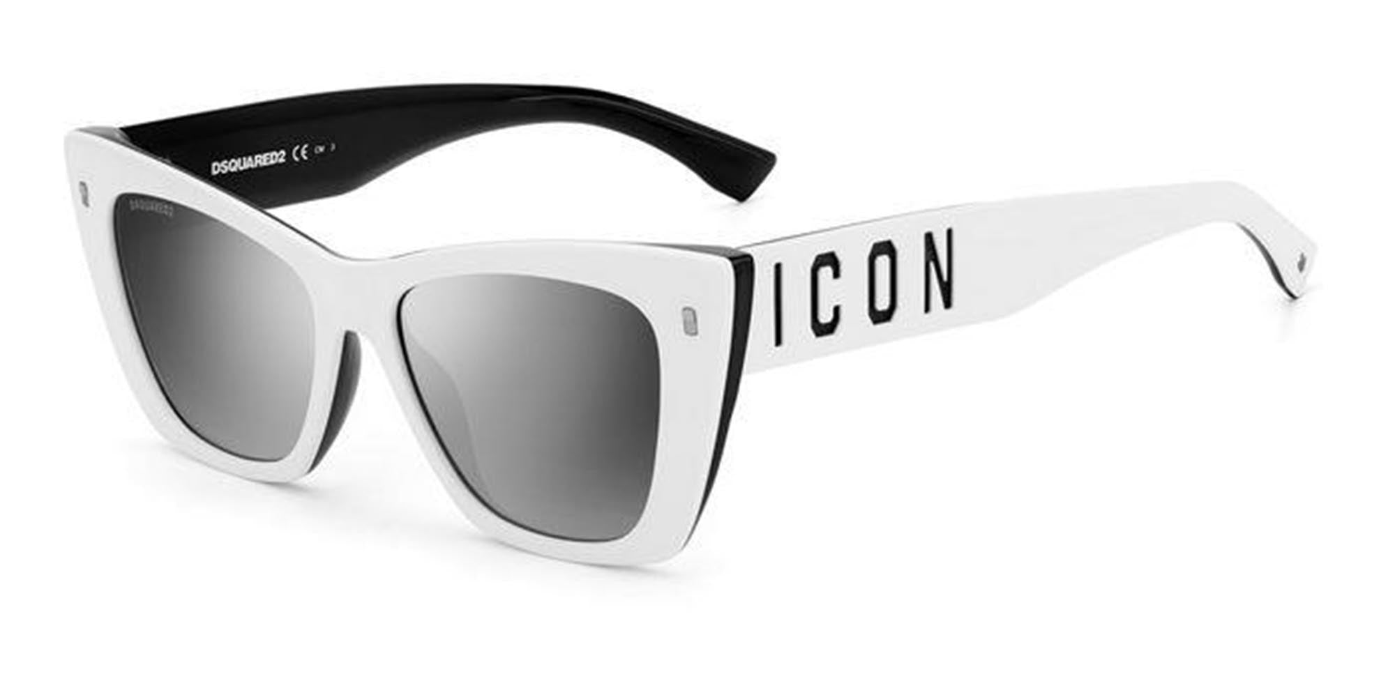 White-Black/Silver Mirror