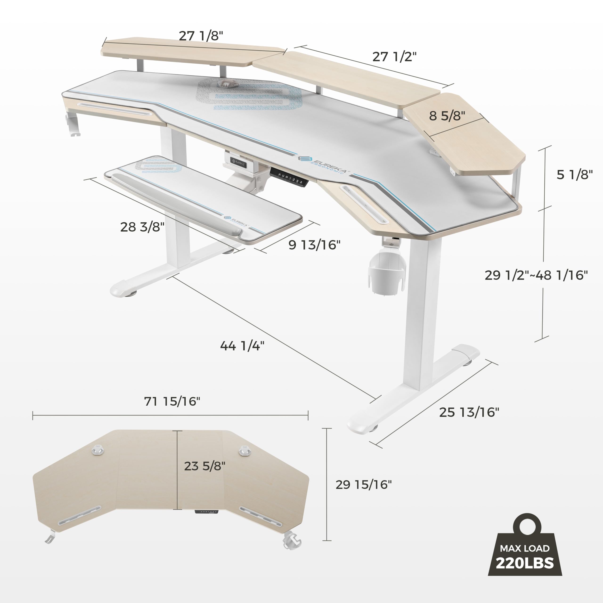 EUREKA ERGONOMIC 72