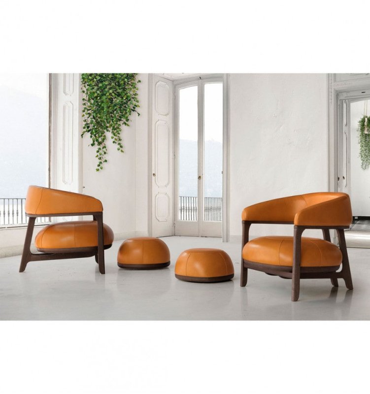 Handmade Designer Lounge Armchair 1290 - Modern Accent Chair for Living Room, Bedroom & Office - Premium Comfort Upholstered Furniture for Home Decor