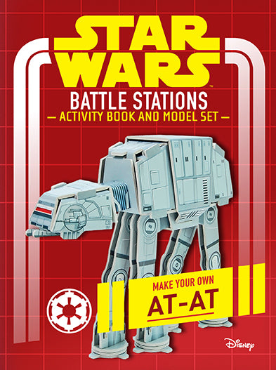 Star Wars Battle Stations Activity Book and Model Kit - Fun DIY Projects for Kids, Creative Play & Collectible Gift for Fans - Perfect for Birthday Parties, Classroom Activities & Star Wars Themed Events