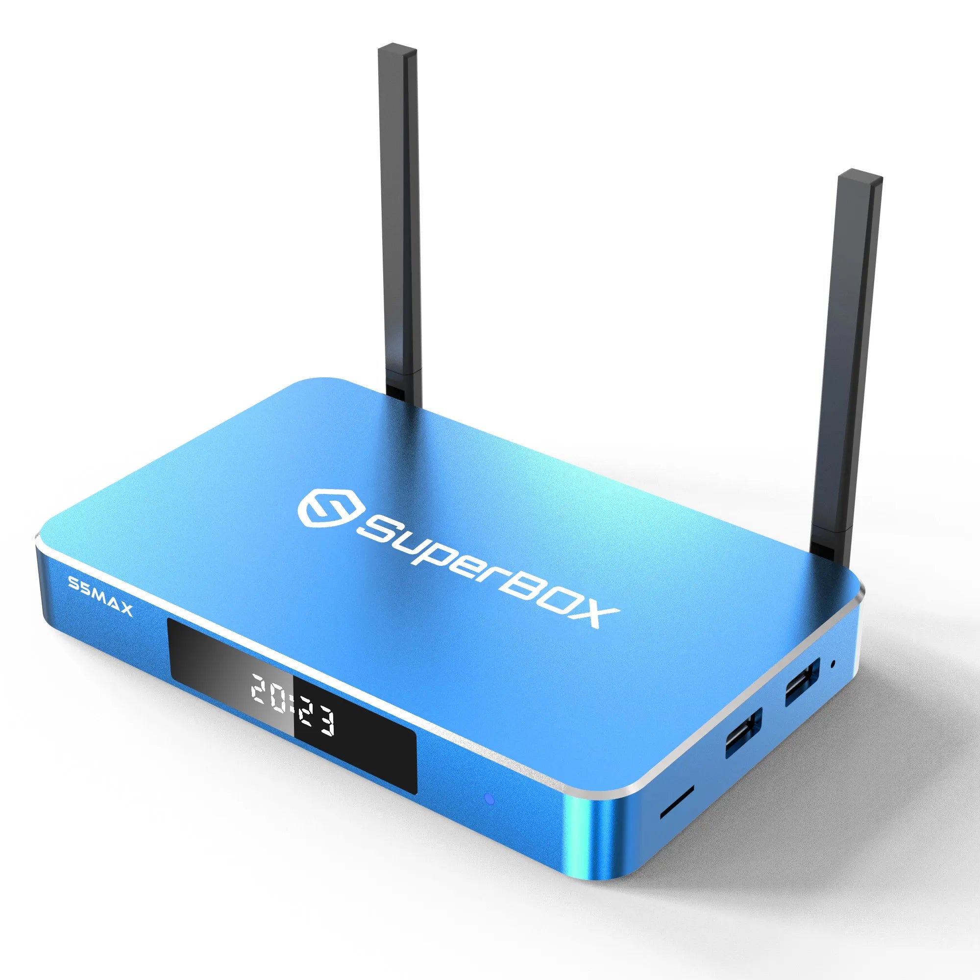 SuperBox S5 Max Streaming Media Player - 4K Ultra HD Smart TV Box with Android 10.0, WiFi, Bluetooth - Perfect for Home Theater, Netflix, Hulu, and Gaming Entertainment