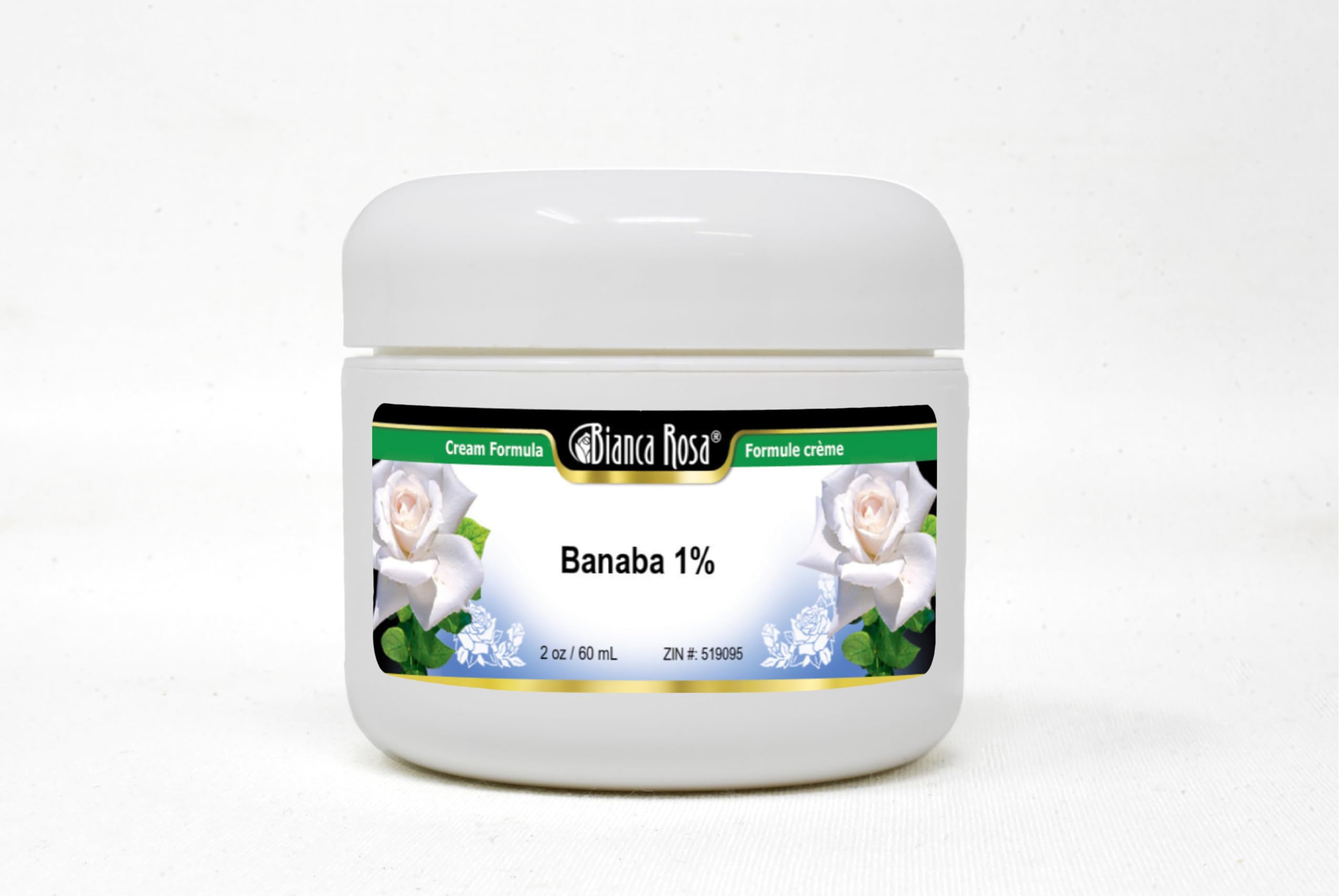 Banaba 1% Cream (2 oz, ZIN: 519095) - 2 Pack | Moisturizing & Soothing Skin Care for Dry & Sensitive Skin | Perfect for Daily Use & Night Routine