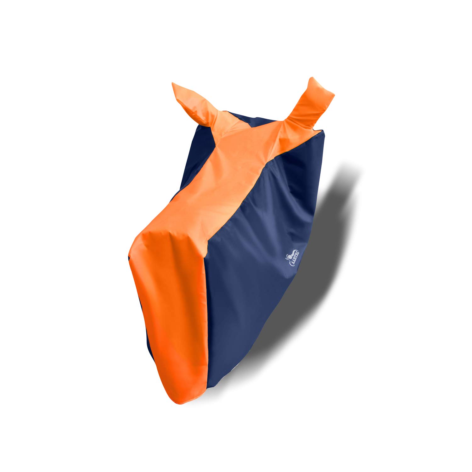 Avon E Star 2022 Body Cover (BS-2,3,4,6) - UV Protection & Dustproof Car Seat Cover (Striped Orange) - Perfect for Outdoor Parking & Sun Protection