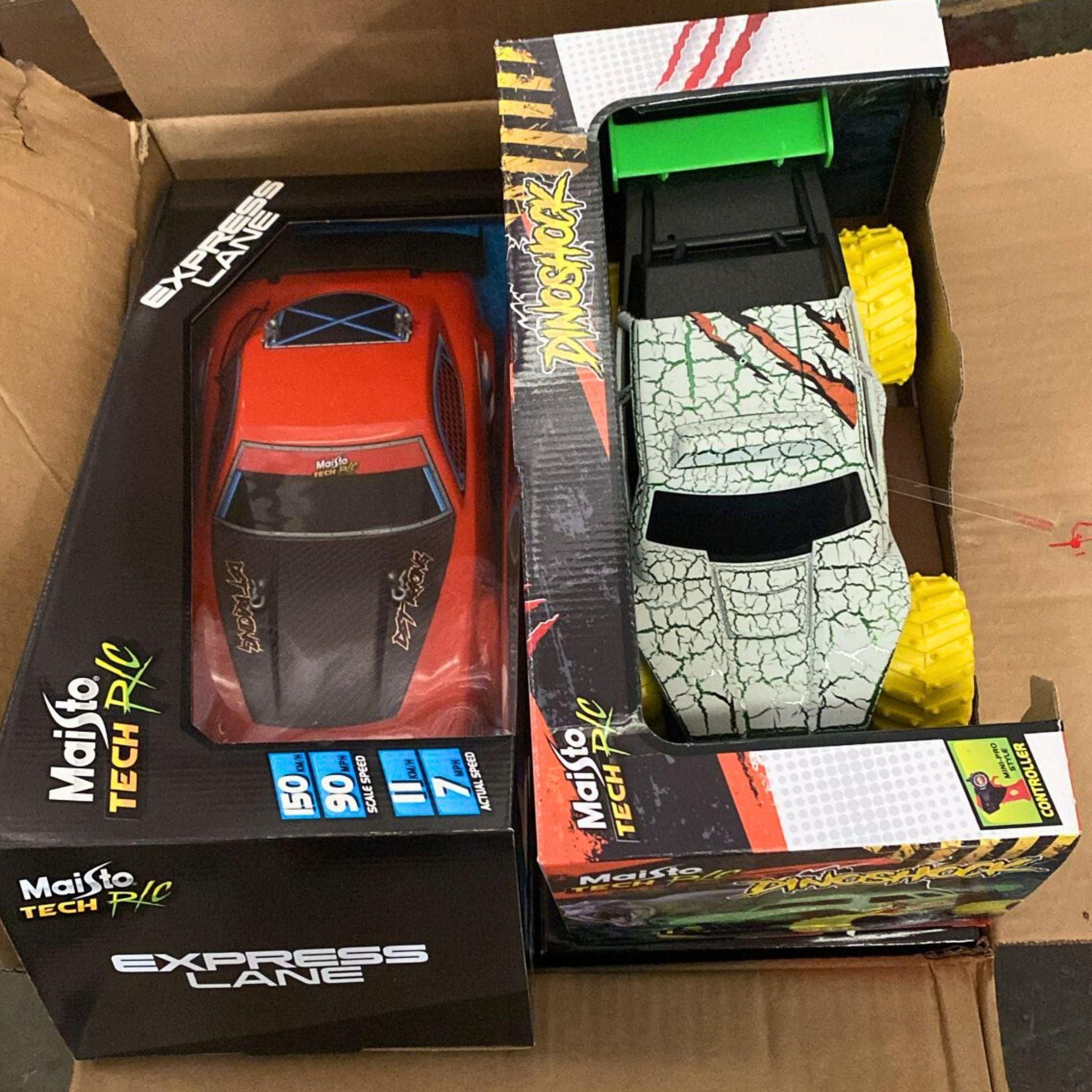 Maisto Tech RC Assorted Mix - 32 Piece Lot of Remote Control Cars for Kids & Collectors - Perfect for Racing, Playtime & Display Collection