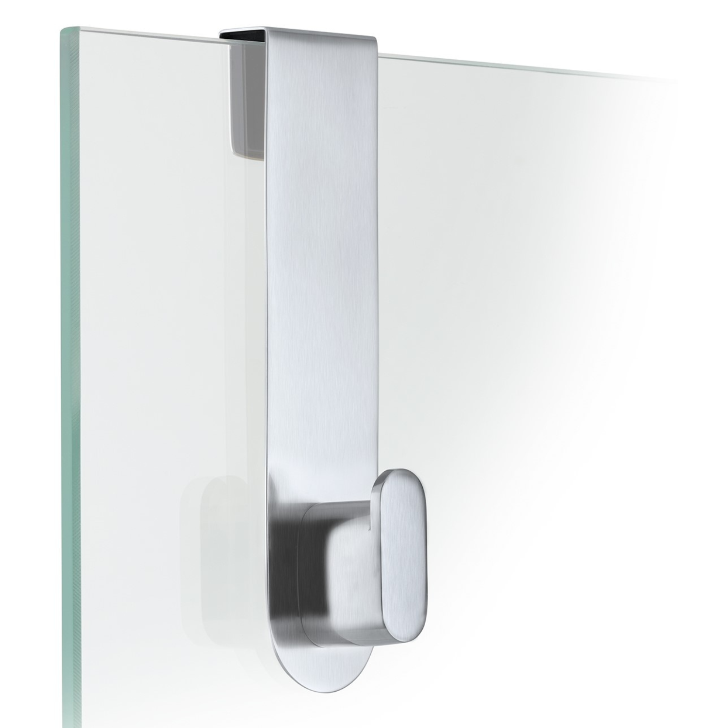 Stainless Steel Shower Hook for Glass Door - Rustproof Bathroom Organizer for Towels, Robes & Accessories - Perfect for Modern Bathrooms & Spa Showers
