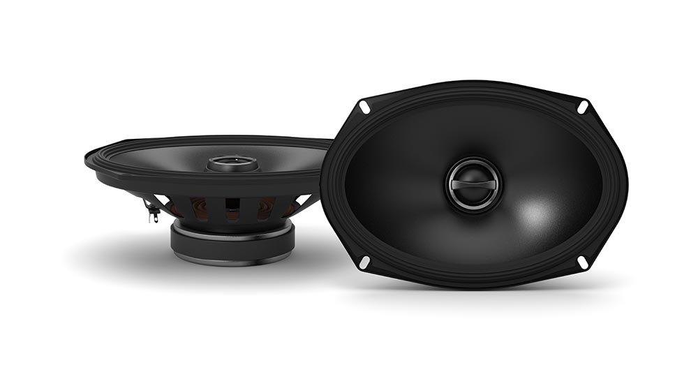 Alpine S-S69 6x9 Speaker Bundle - 2 Pairs of S-Series 2-Way Coaxial Car Speakers for Enhanced Audio in SUVs, Trucks, and Sedans