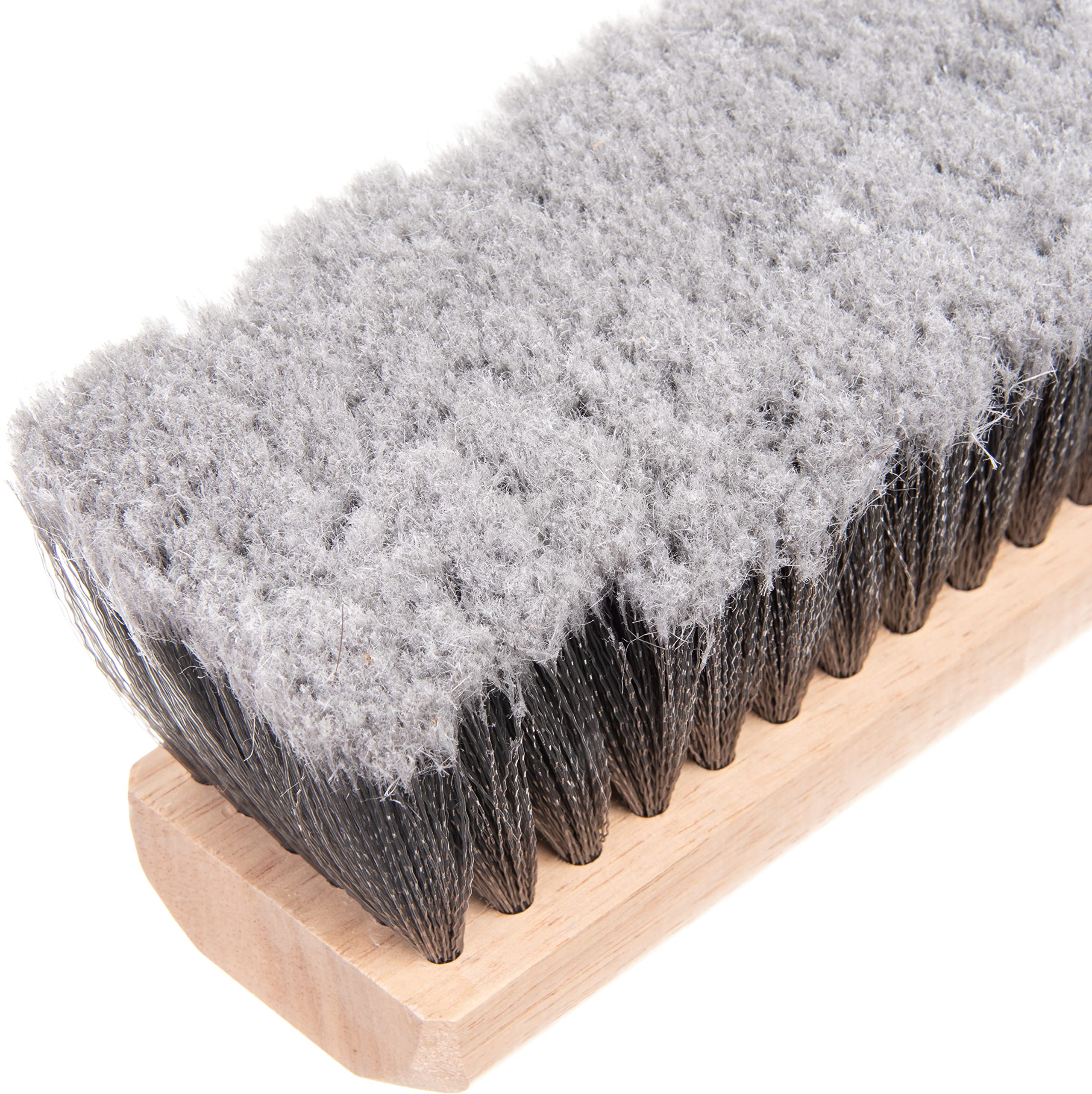 SPARTA Flo-Pac Plastic Flagged Sweep Floor Broom - 36 Inch Gray Industrial Broom for Cleaning Warehouses, Garages & Driveways (Pack of 6) - Heavy Duty Commercial Cleaning Tool for Dust, Debris & Large Areas