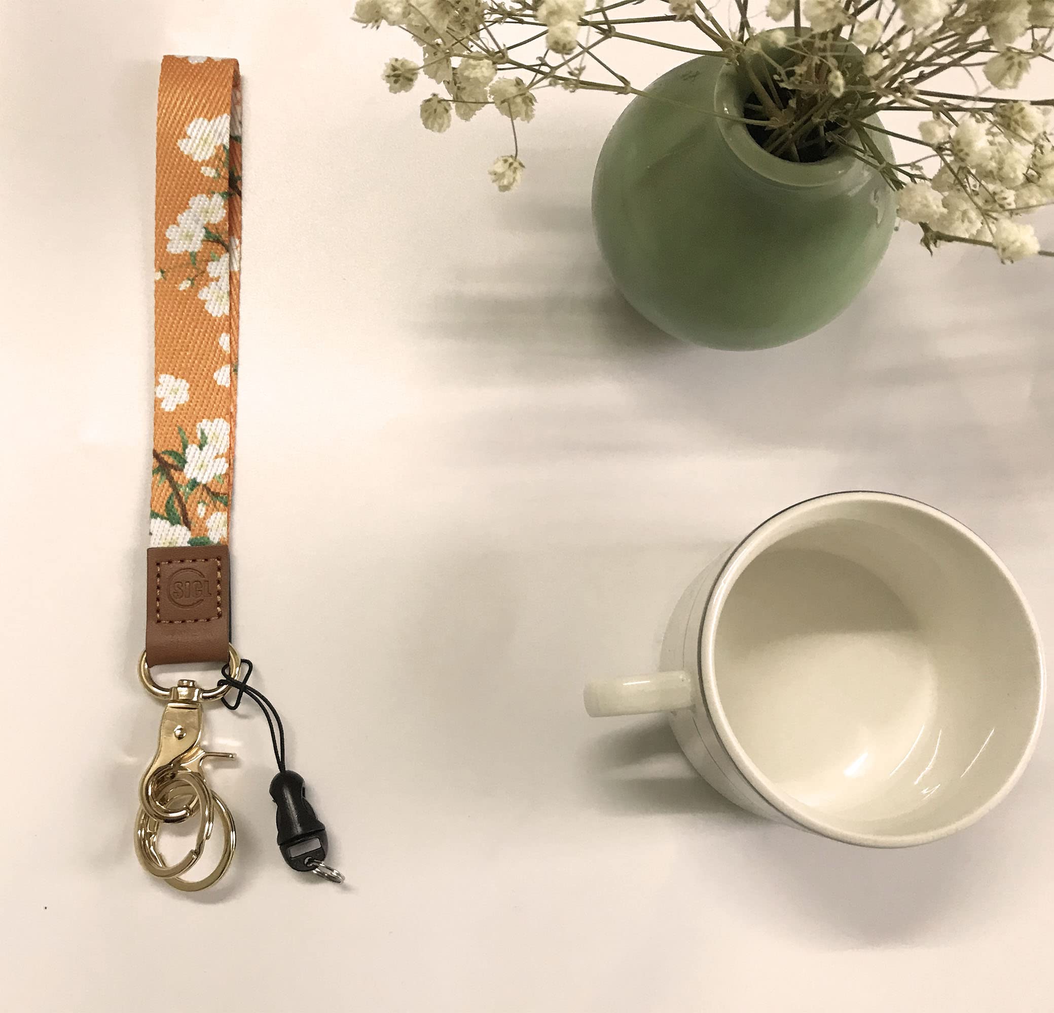 Retractable ID Lanyard for Badges & Keys - Silicone Beaded for Women, Nurses, Office - with 6 Card Holders for Work & School