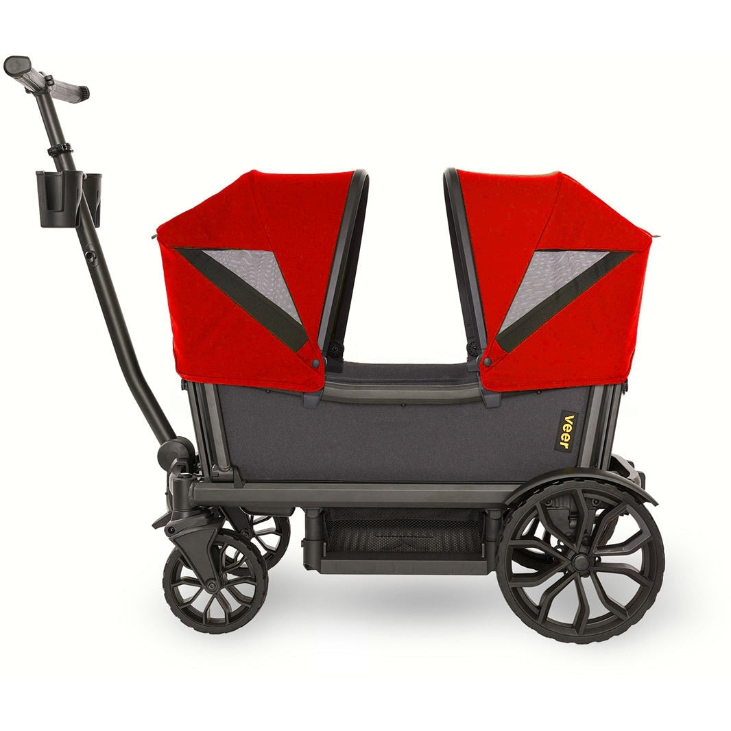Veer Cruiser XL Custom Retractable Canopy - Adjustable Sun Shade for Strollers, Baby Carriers & Outdoor Gear - Perfect for Beach, Park and Family Outings