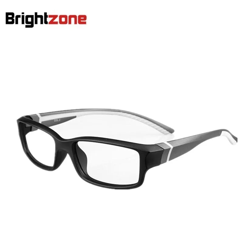 Brightzone Women's Full Rim Square TR90 Titanium Eyeglasses Frame 78901 - Lightweight & Durable Glasses for Work, Reading & Fashion