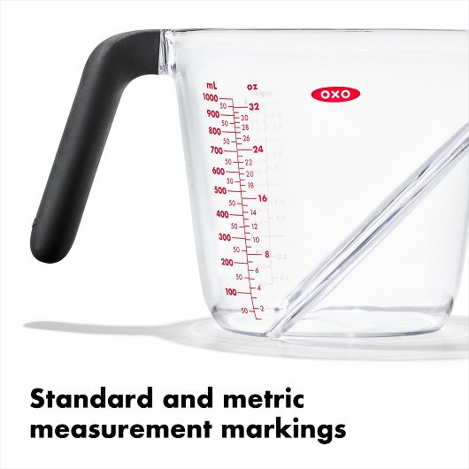 1 or 2 Cup Angled Measuring Cup - Perfect for Baking, Cooking & Liquid Measurements - Kitchen Essentials for Home Bakers & Chefs